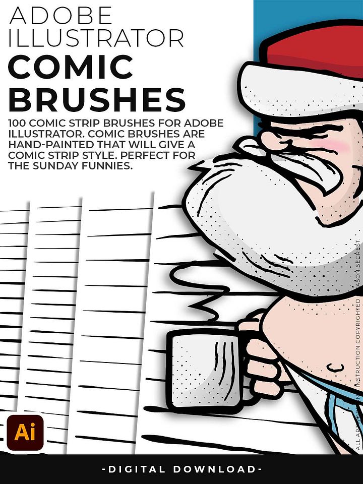 COMIC STRIP BRUSHES product image (1)