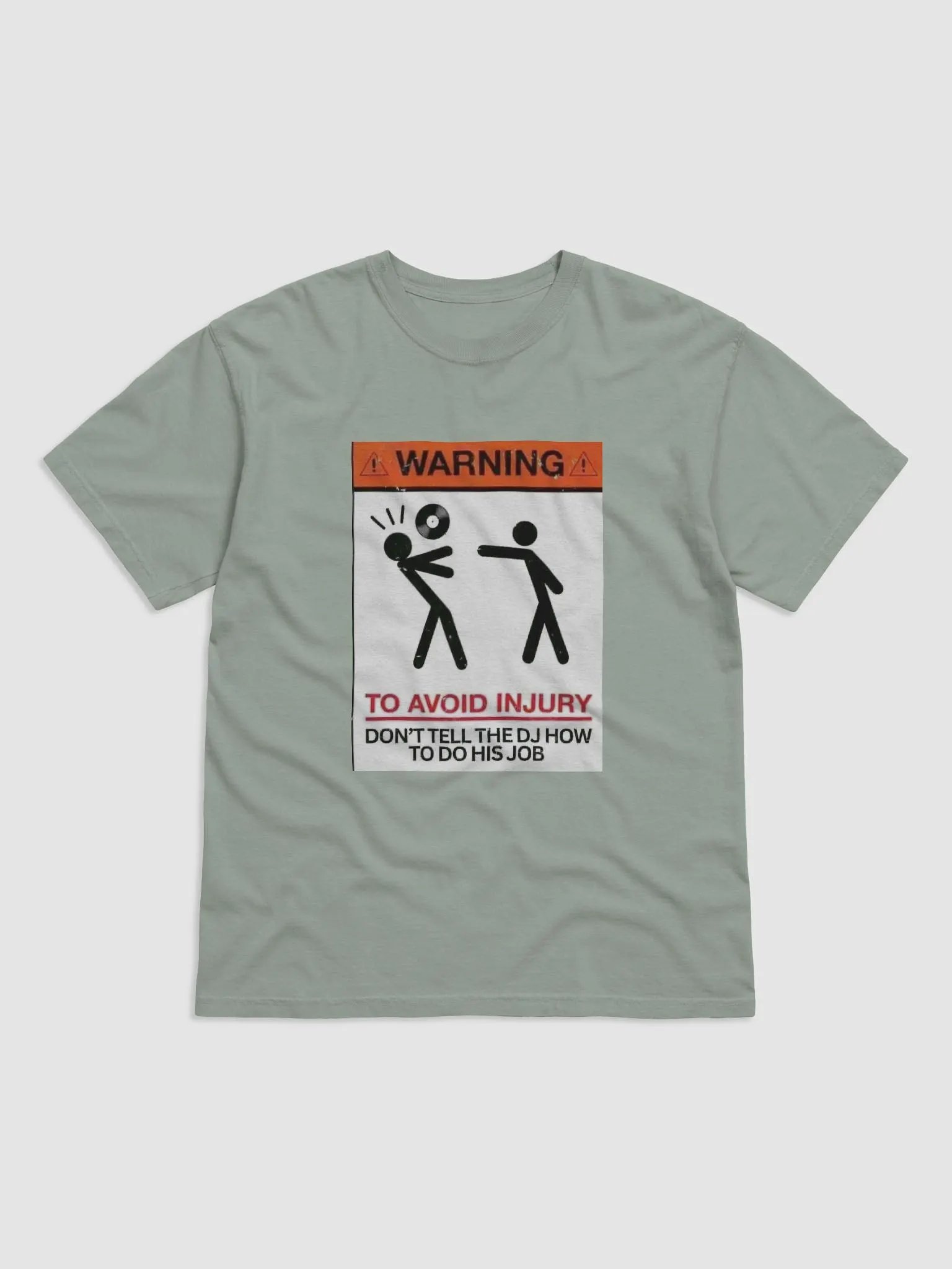 DJ's Warning Sign Tee product image (4)