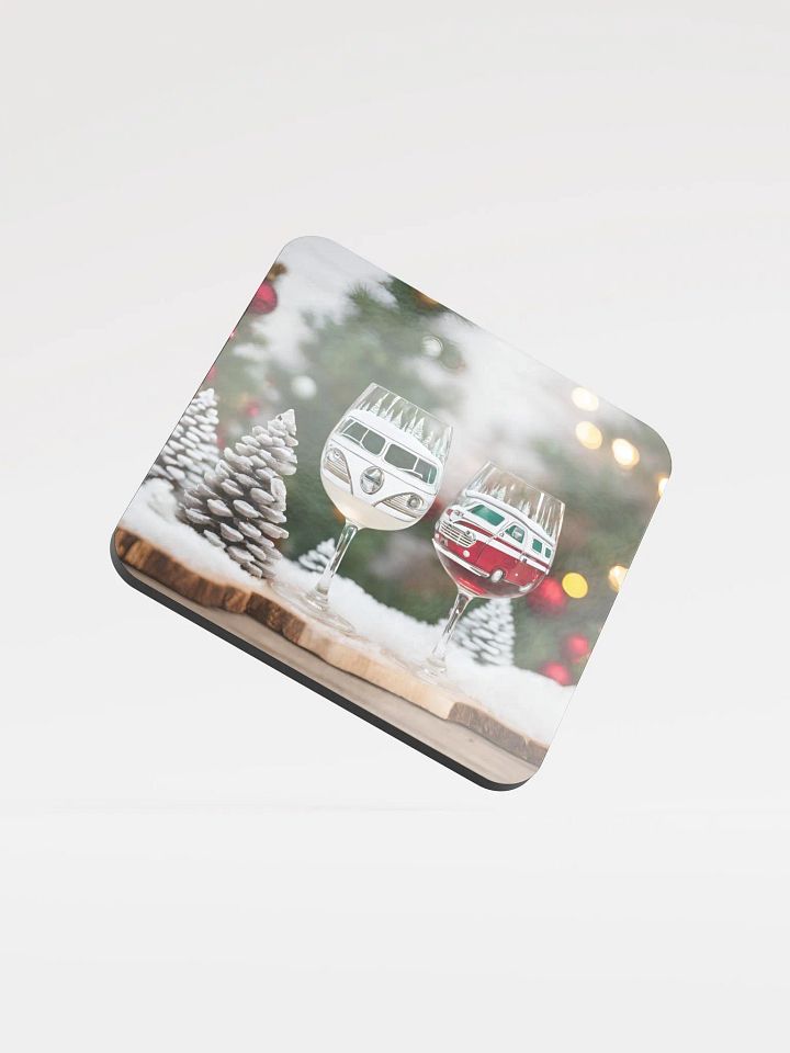 VW Wine Glass Coasters product image (1)