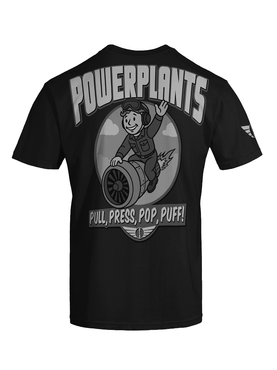 "POWERPLANTS: Puff!" B/W Best Shirt product image (5)
