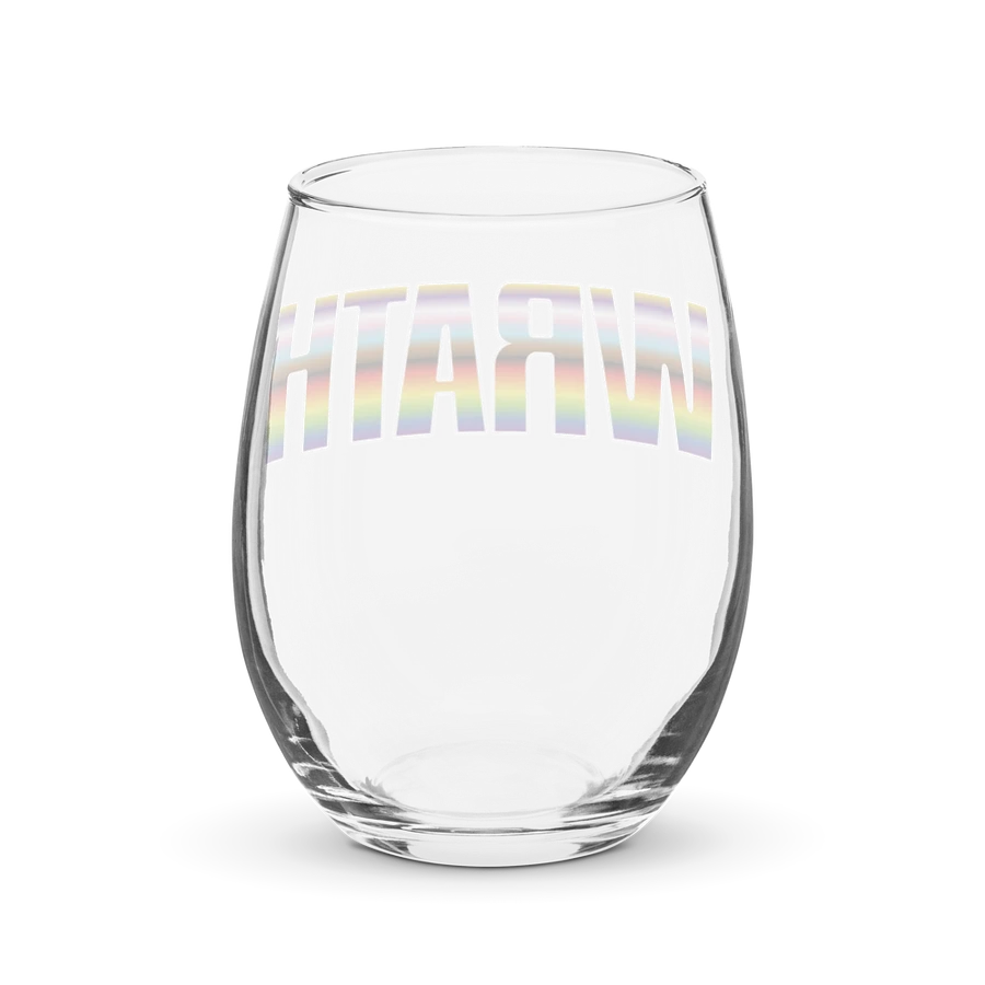 Pride 2023 striped wine glass product image (6)