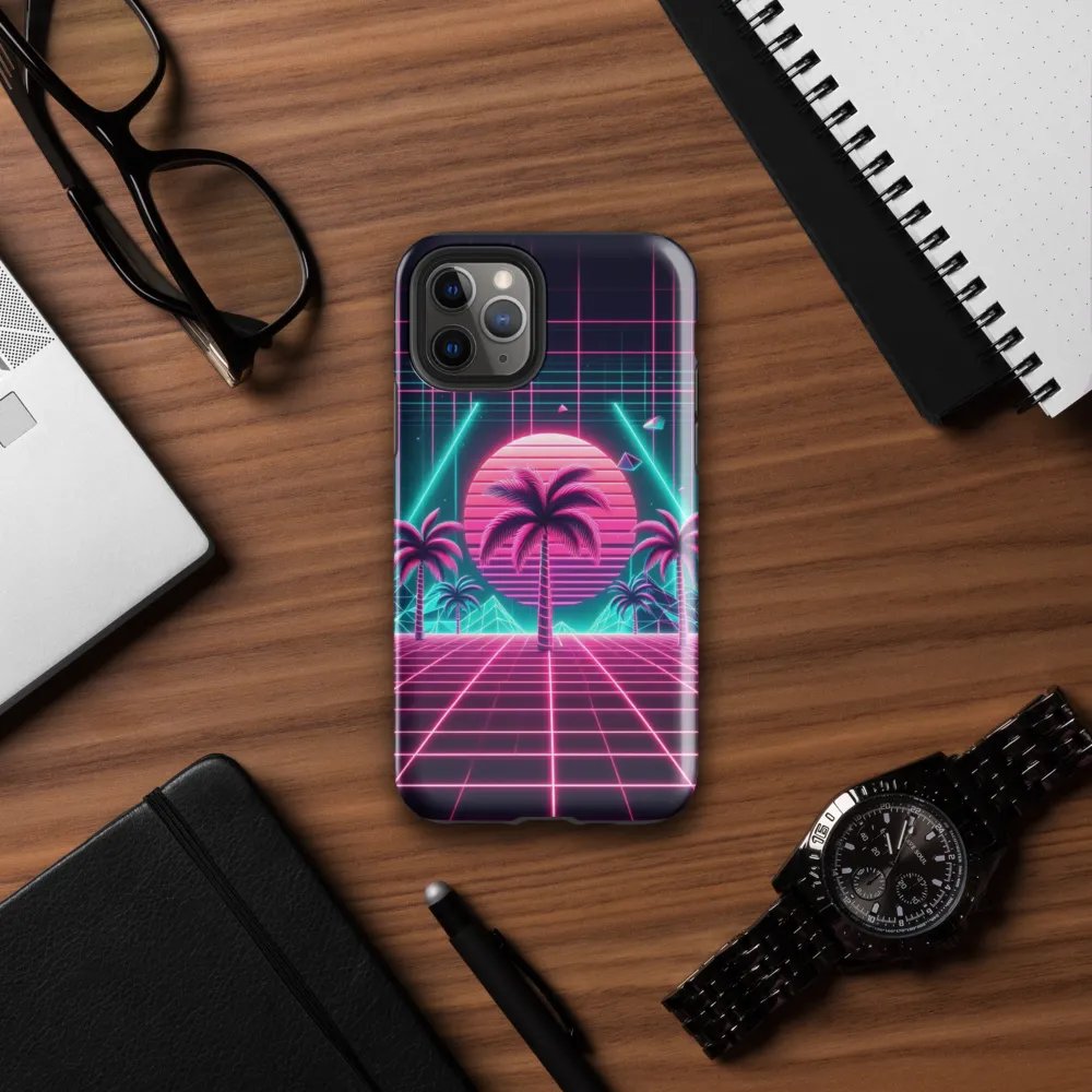 Neon Sunburst iPhone® Tough Case product image (58)