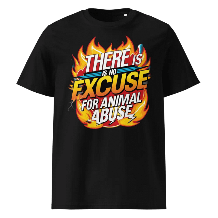 Flaming Message Organic Tee product image (1)