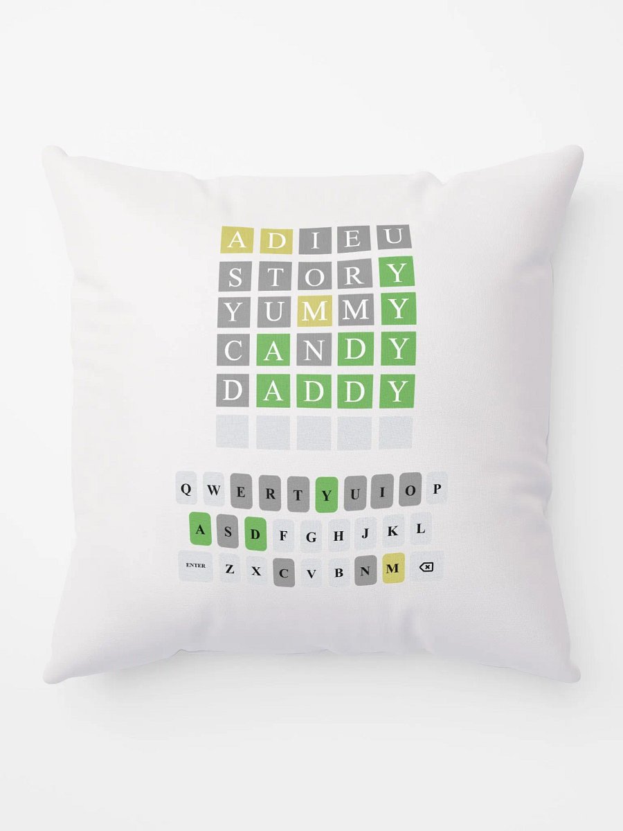 Wordle Pillow product image (2)