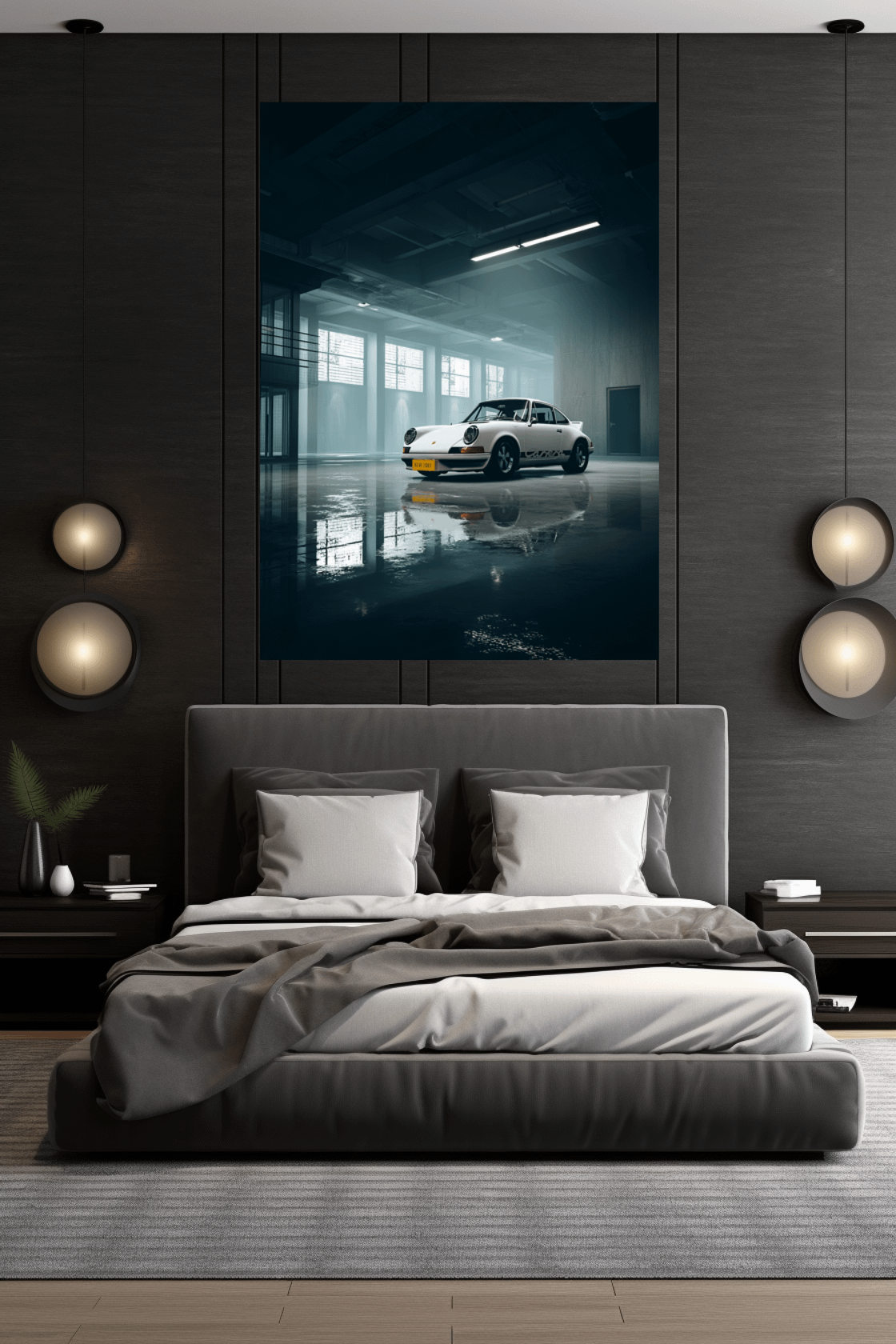 1973 Porsche Carrera RS Unframed Wall Art Paper Canvas product image (18)