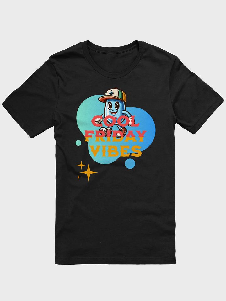 Cool Friday Vibes Cartoon T-Shirt product image (4)