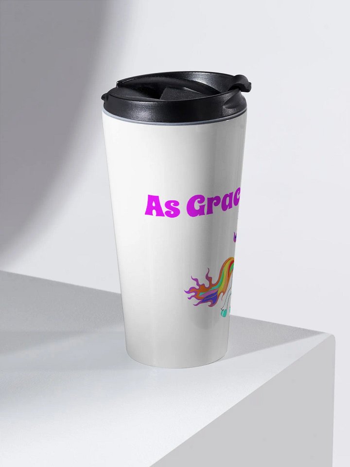 As Graceful as a Unicorn Travel Mug product image (2)
