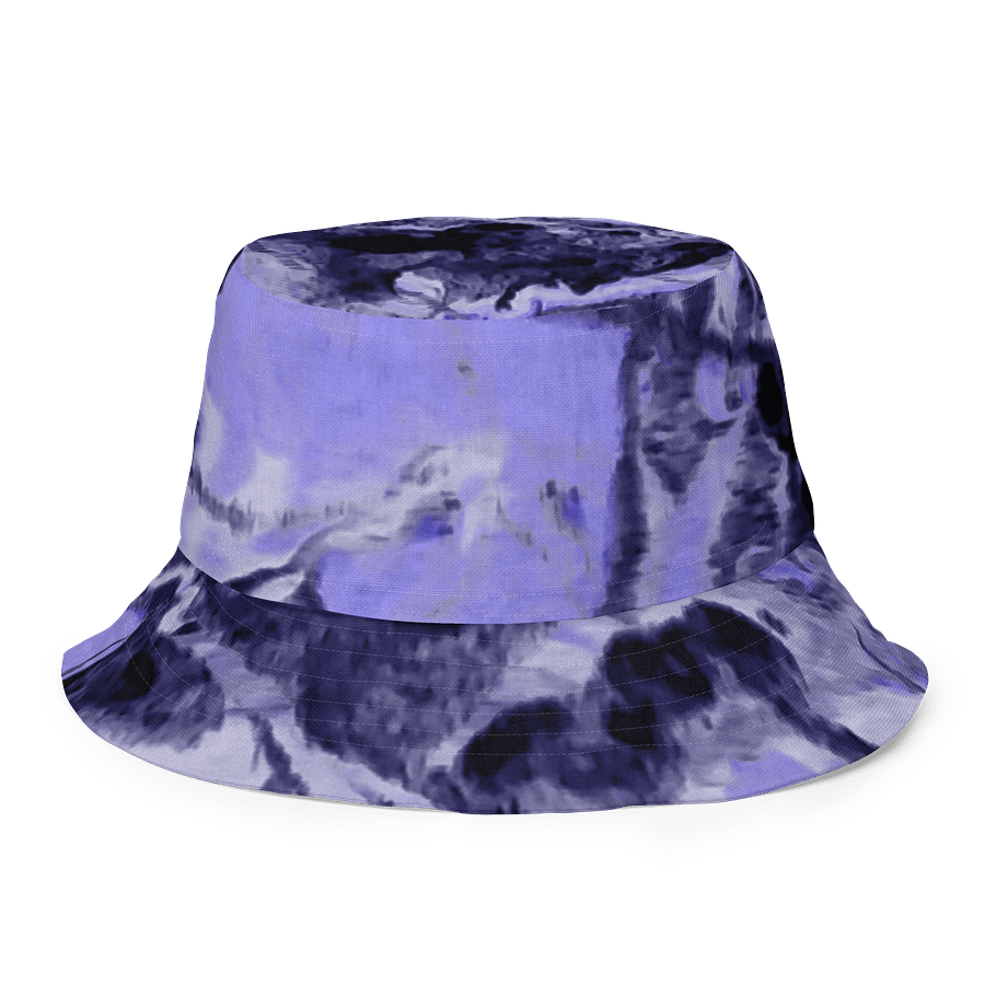 Purple Fluid Art Hat product image (7)