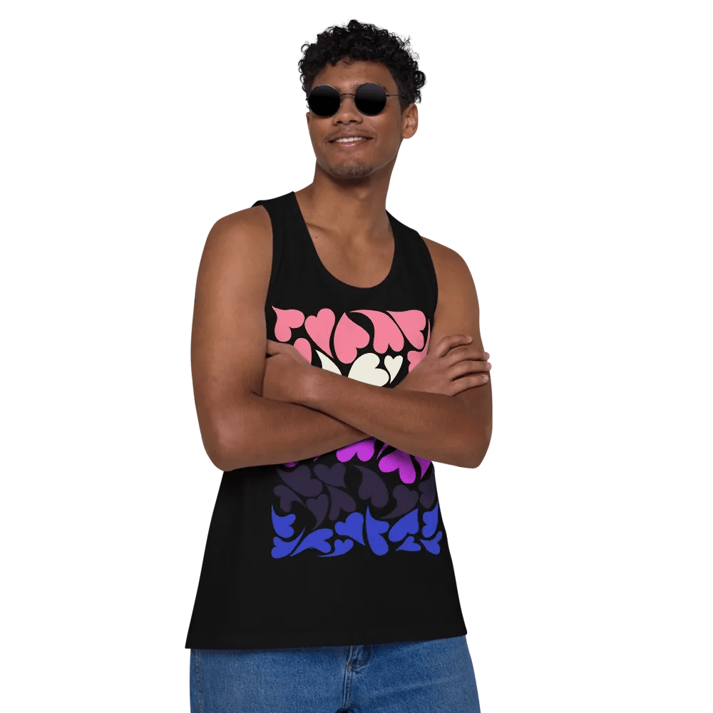 Nestled PRIDE Genderfluid Tank Top product image (10)