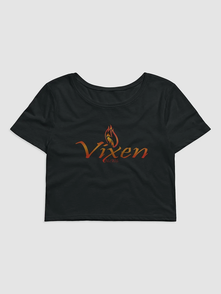 Vixen Hotwife With flame around fox Crop Top product image (1)