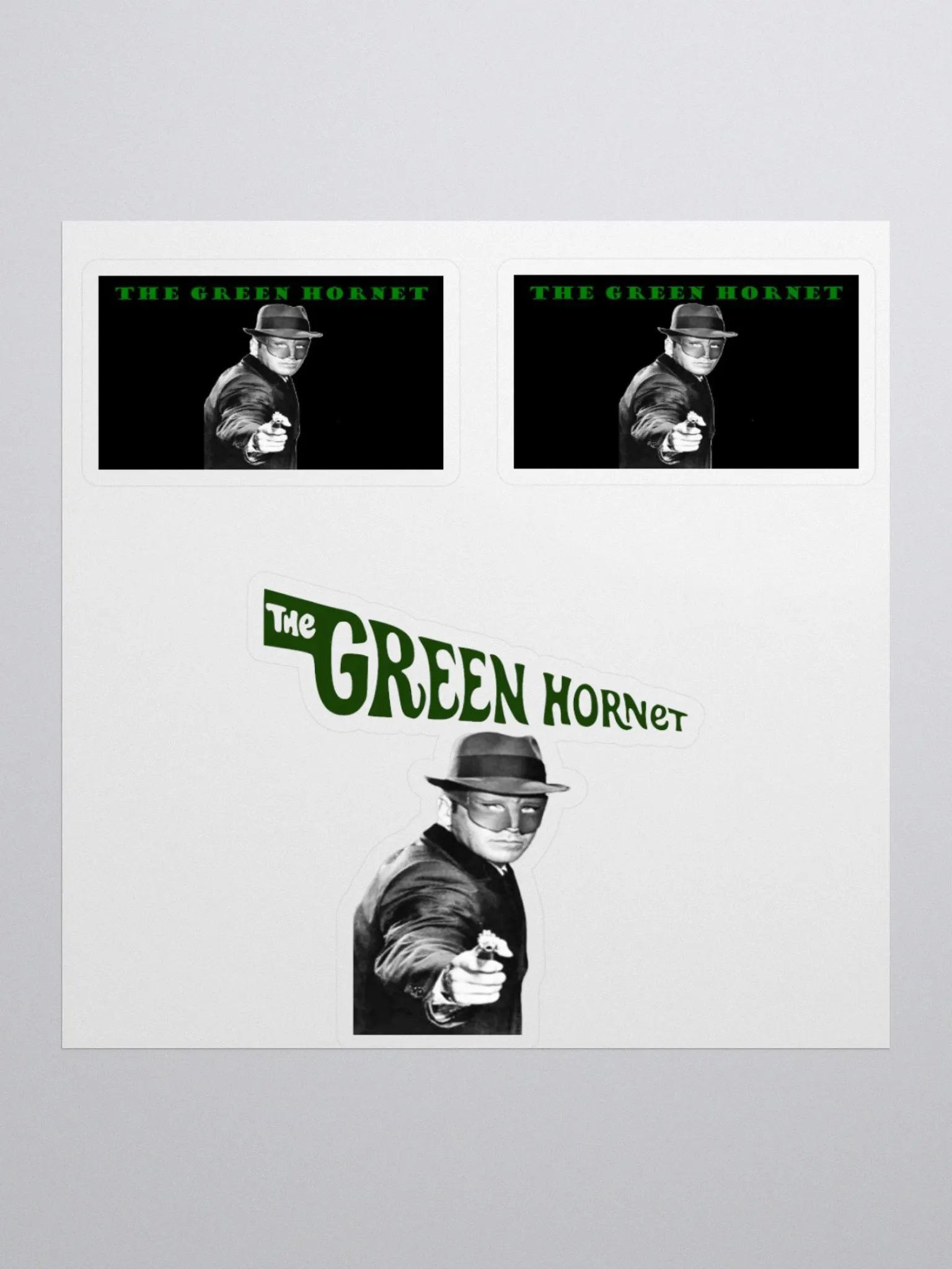 "Green Hornet" Vigilante Stickers product image (1)