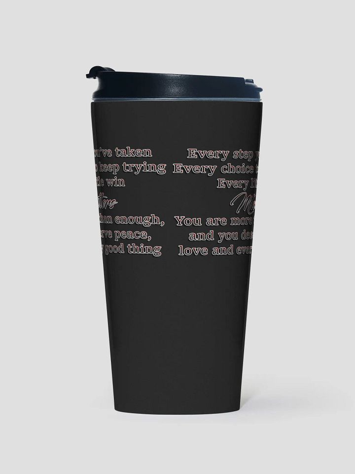 Positivity - Every Step Travel Mug product image (1)