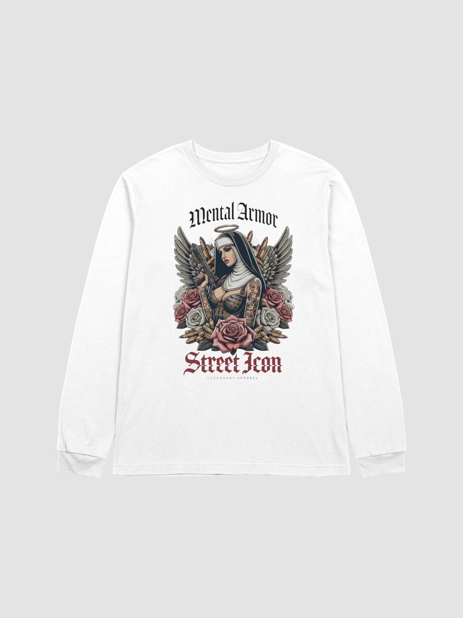Mental Armor Street Iron Long Sleeve T-Shirt product image (1)