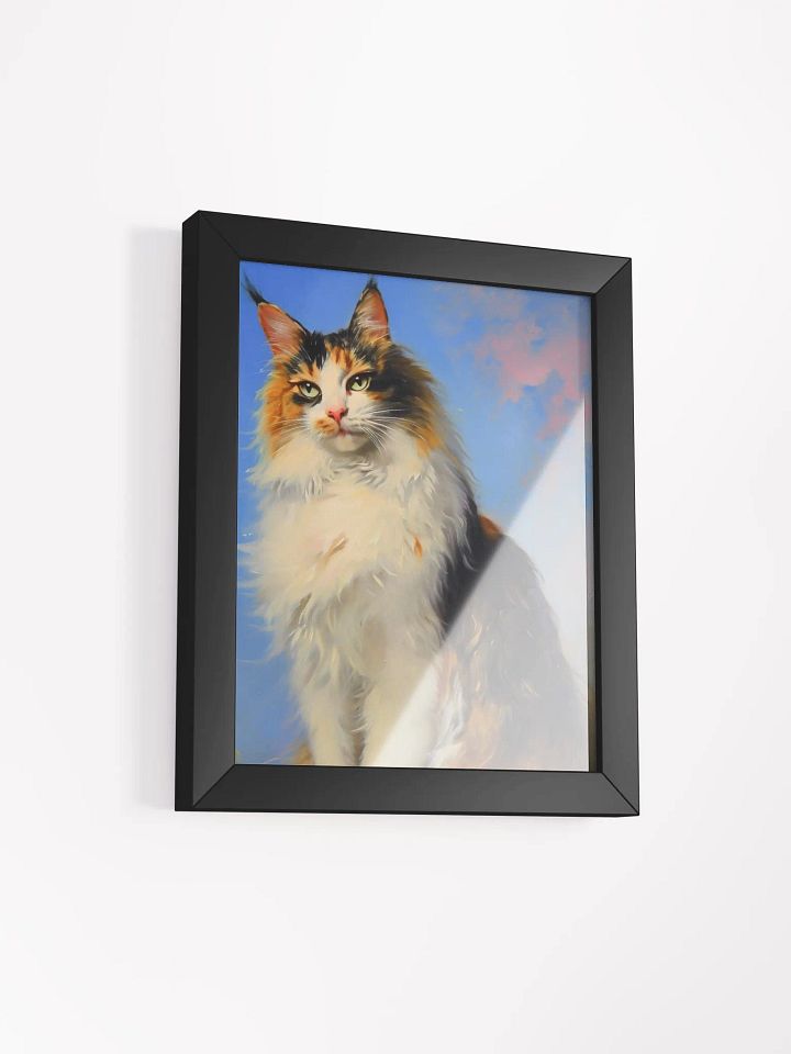 Majestic Calico Cat Matte Poster product image (3)