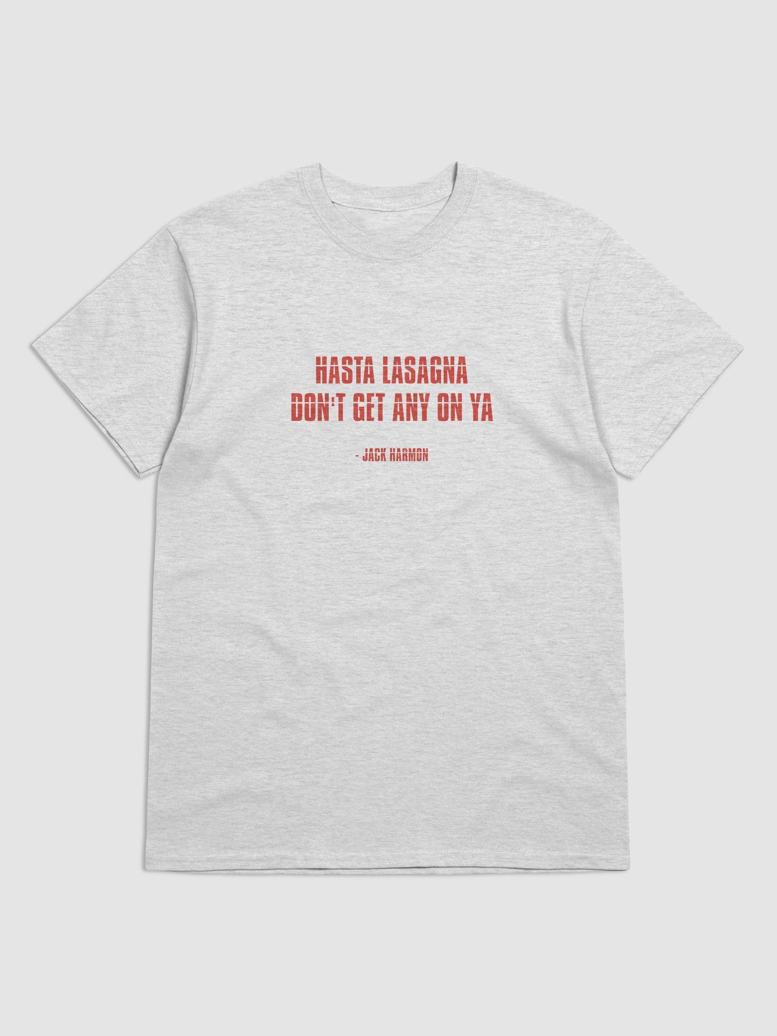 Hasta Lasagna Quote T-Shirt product image (5)