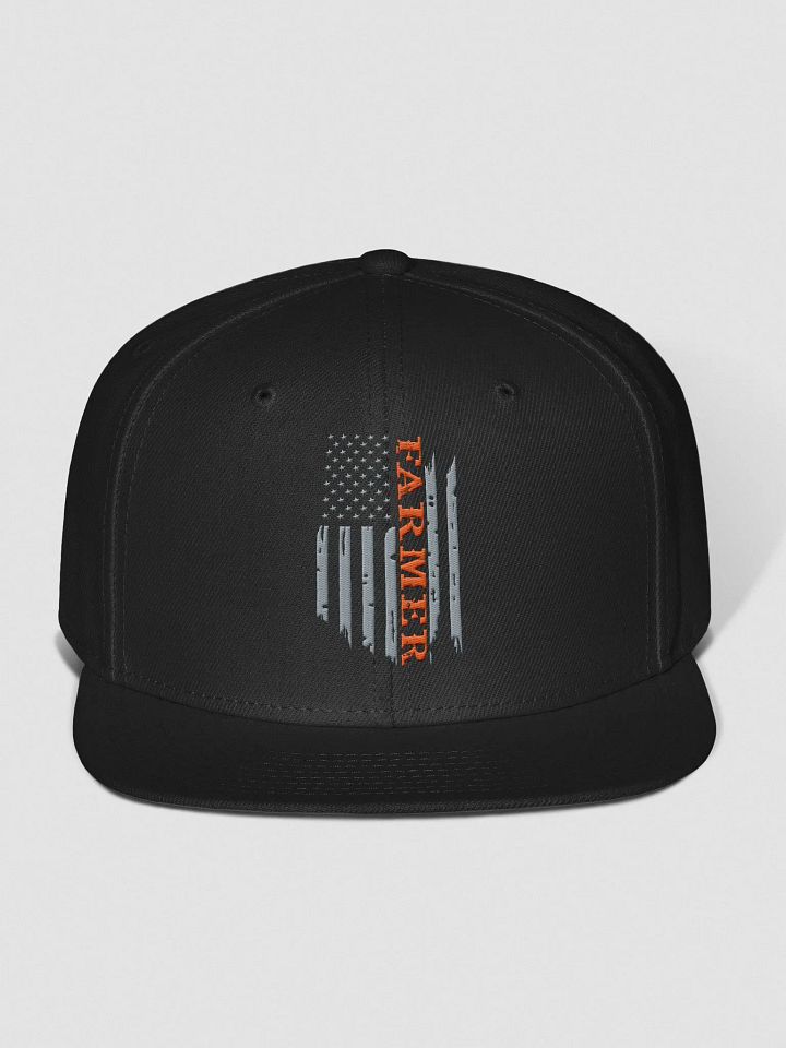 Pixel Patriot Snapback Cap product image (4)
