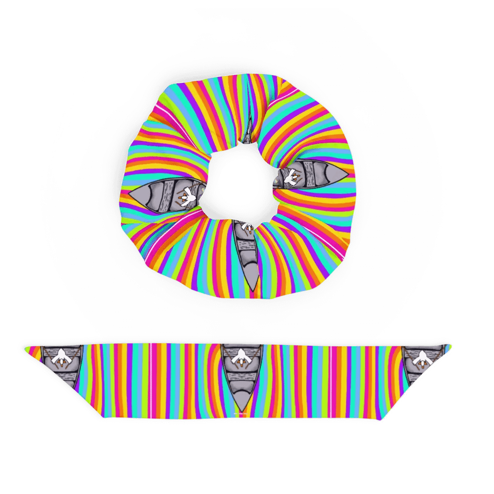 Row Row Row Your Boat hair scrunchie product image (5)