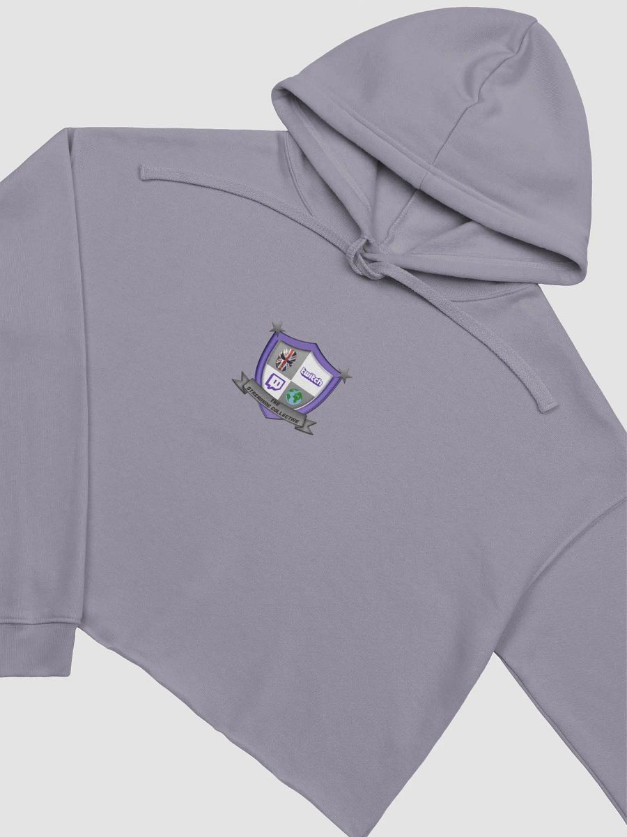 The Streaming Collective - Bella+Canvas Fleece Crop Hoodie product image (1)
