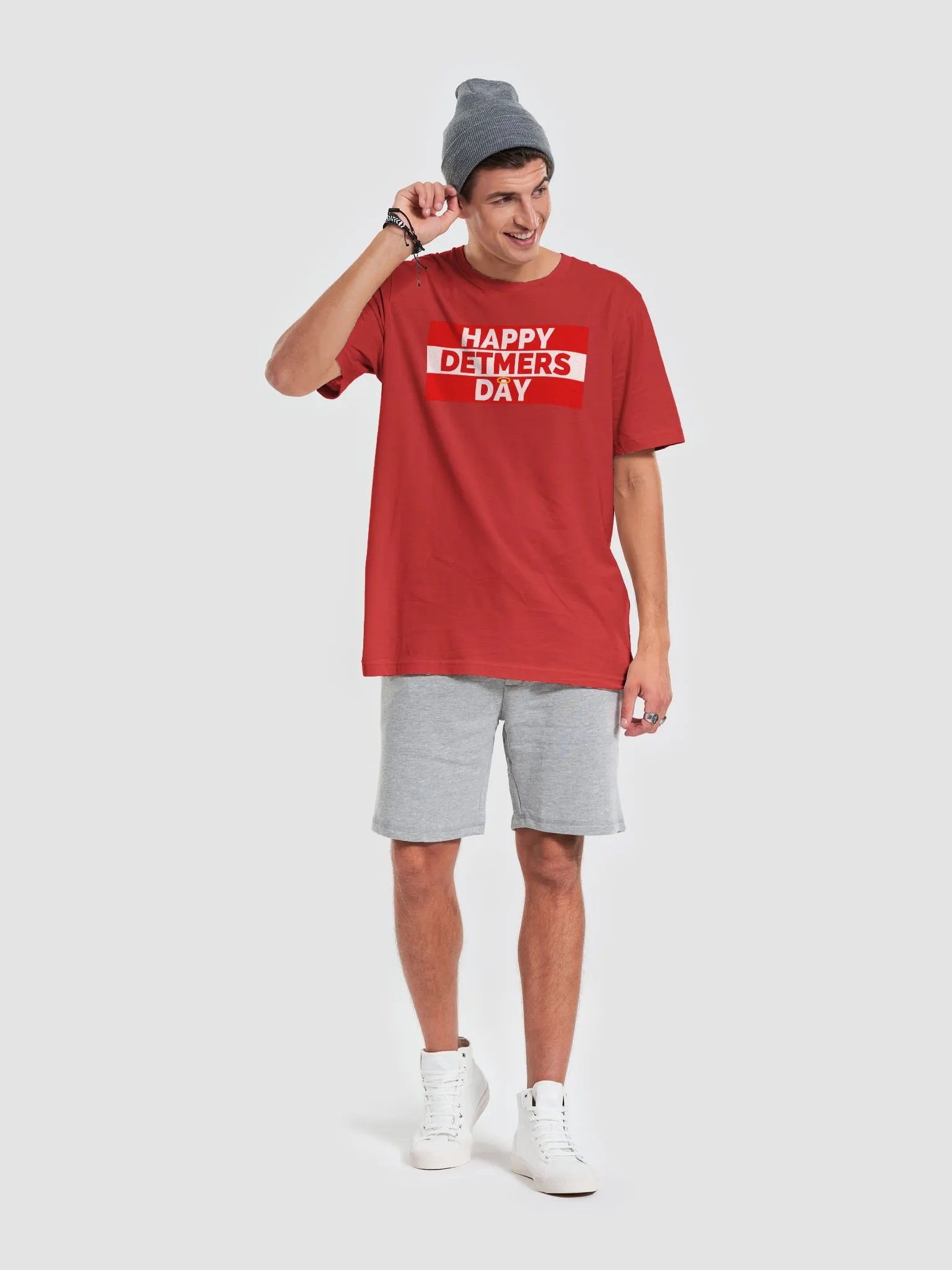 Happy Detmers Day! Tee (Red) product image (6)