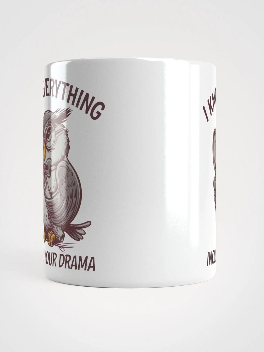 Wise Owl Detective Glossy Mug product image (14)