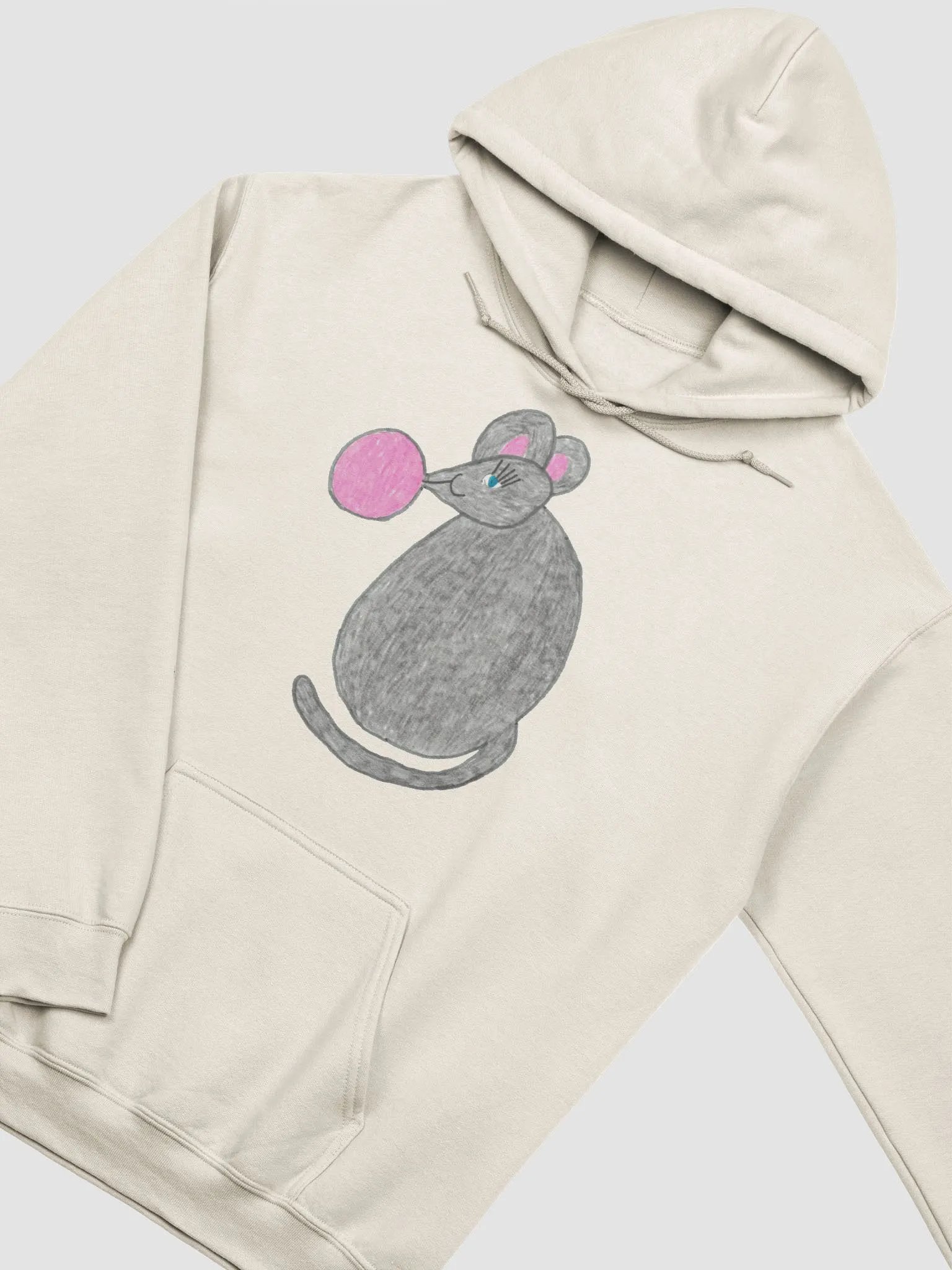 Bubblegum mouse hoodie product image (29)