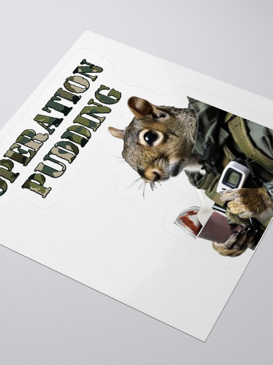 Waffles Operation Pudding - Sticker product image (9)