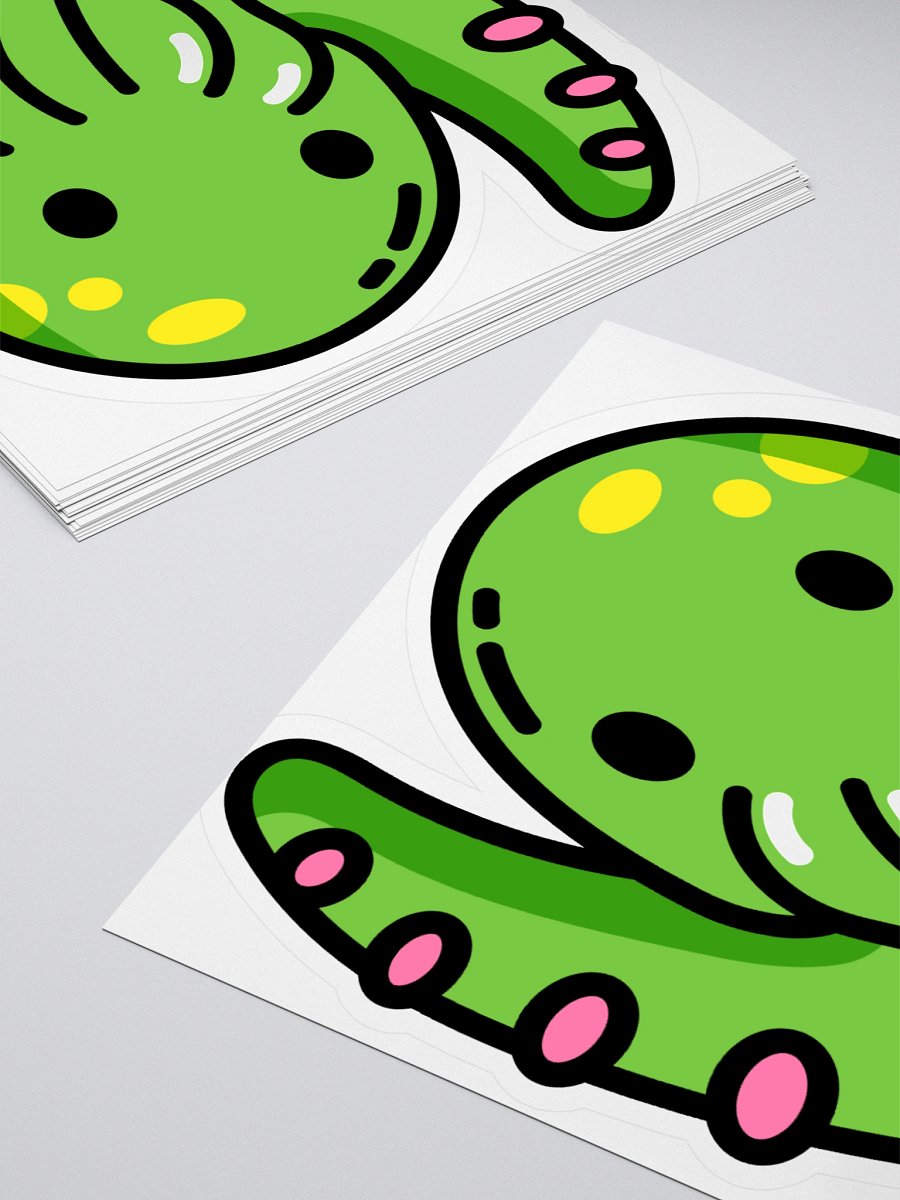 4x4 Cthulhu Hello Emote Sticker product image (4)