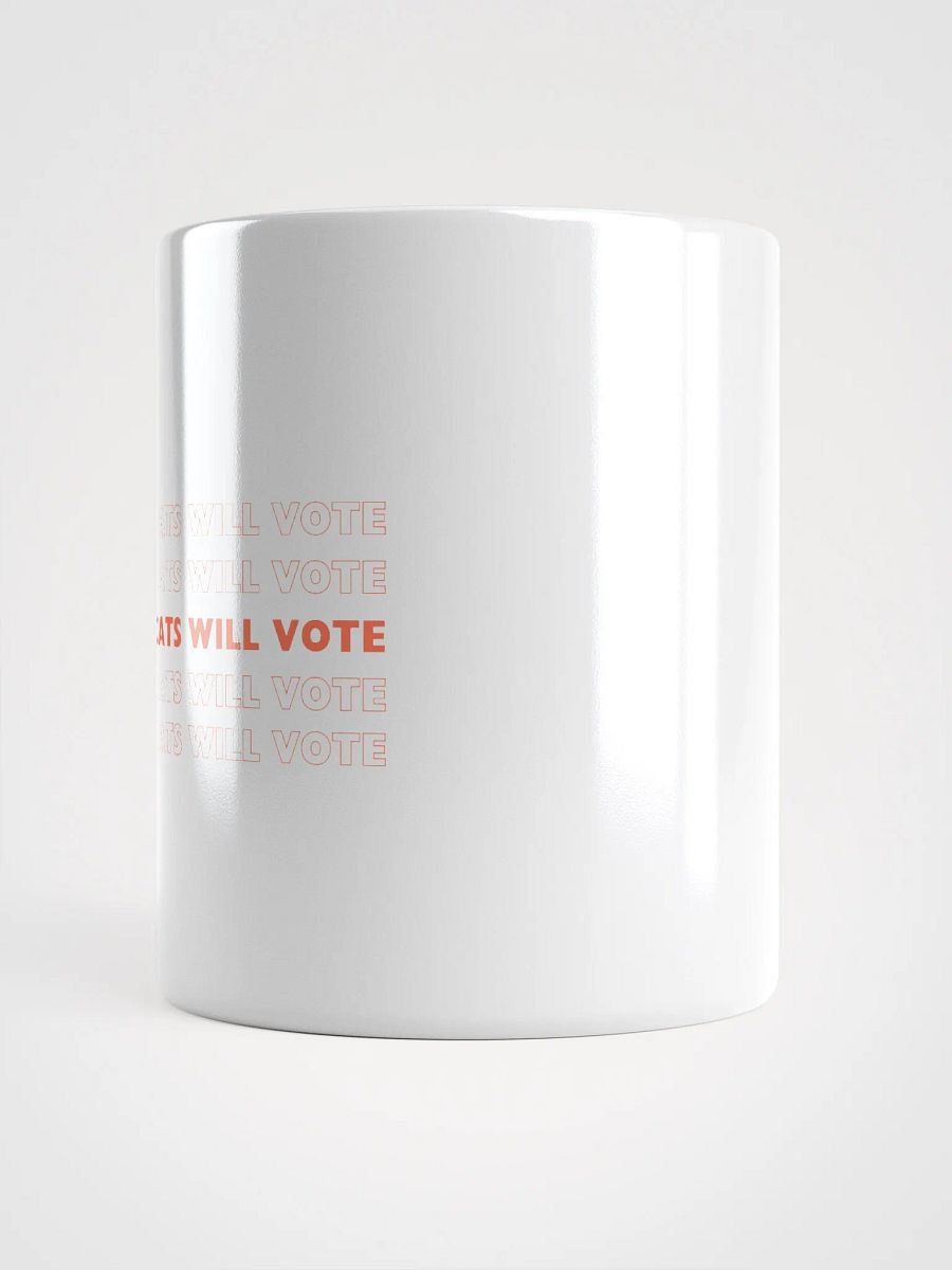Loves Cats Will Vote Mug product image (3)