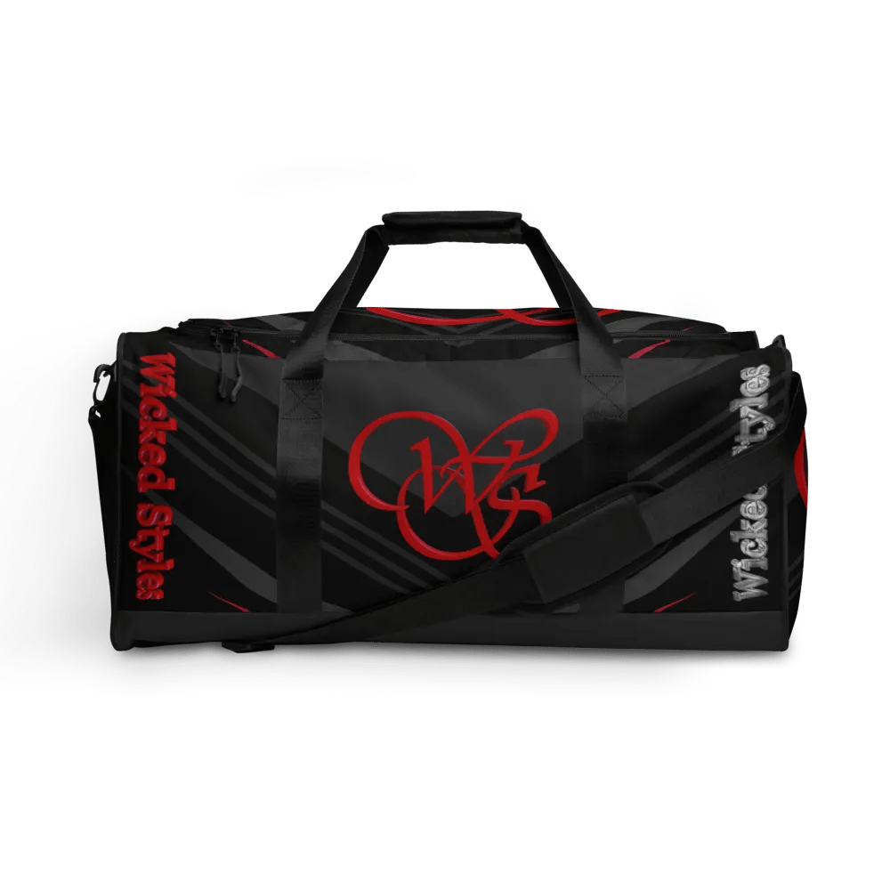 WS Duffle Bag (Dark Pattern) product image (1)