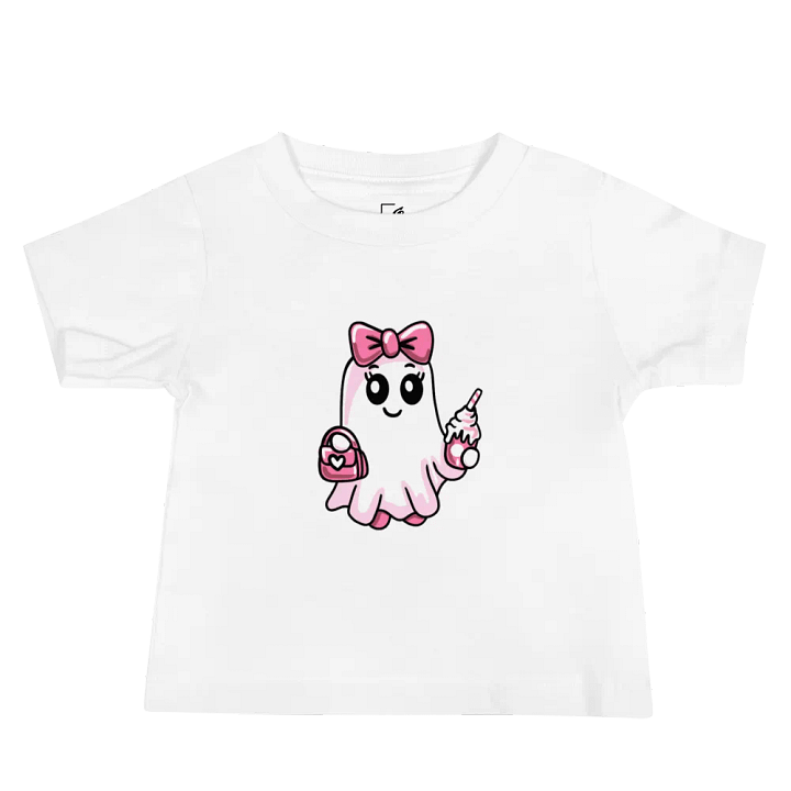 Cute Ghost Baby Jersey T-Shirt product image (5)