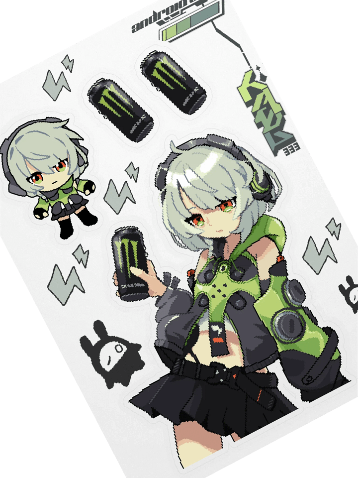 Anby Demara Stickers product image (2)