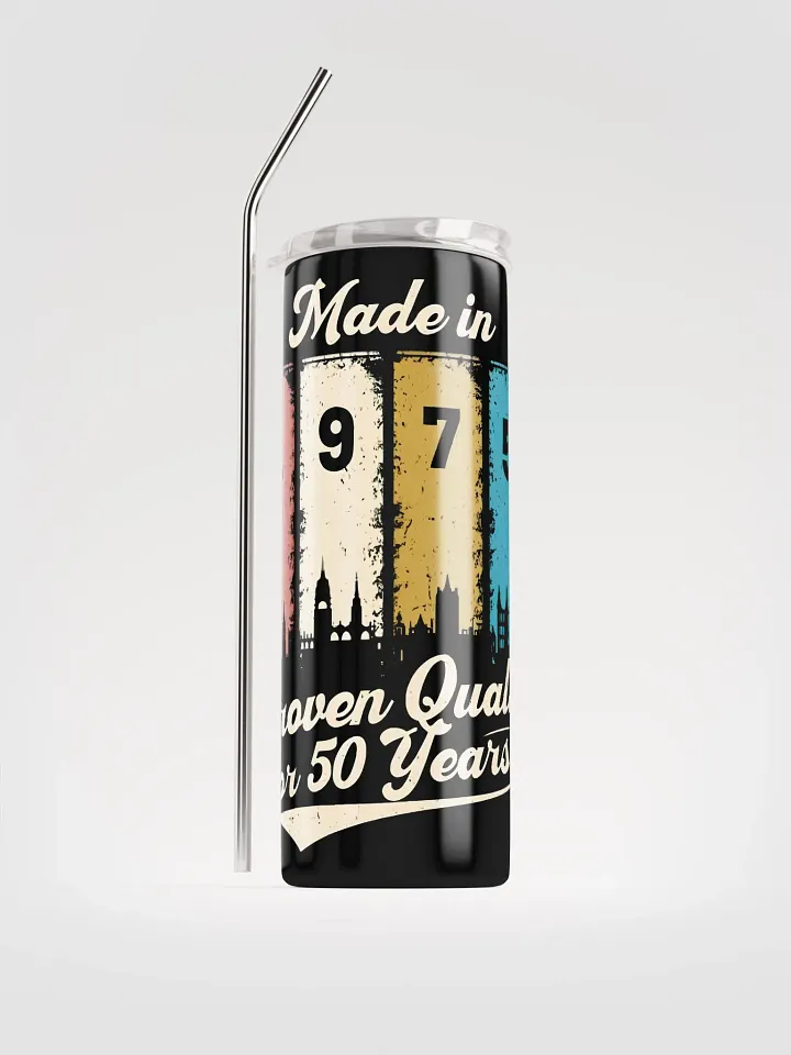 Vintage 1975 Stainless Steel Tumbler product image (1)