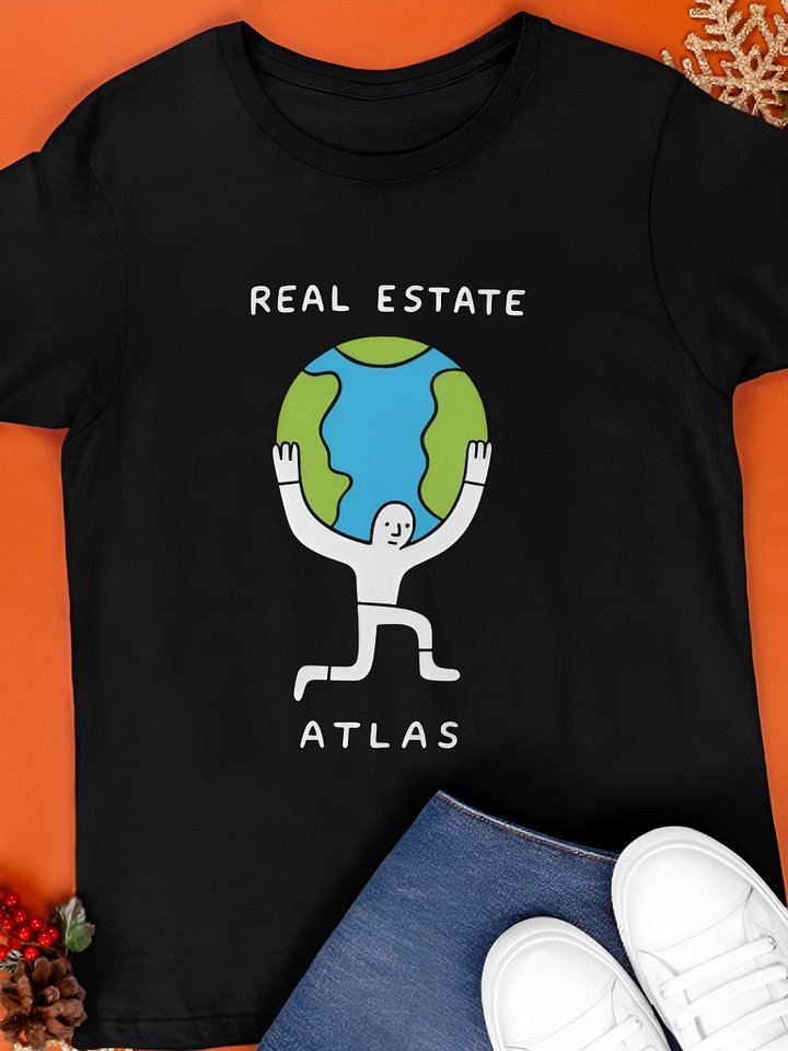 Real Estate Atlas planet Earth Graphic Shirt product image (1)