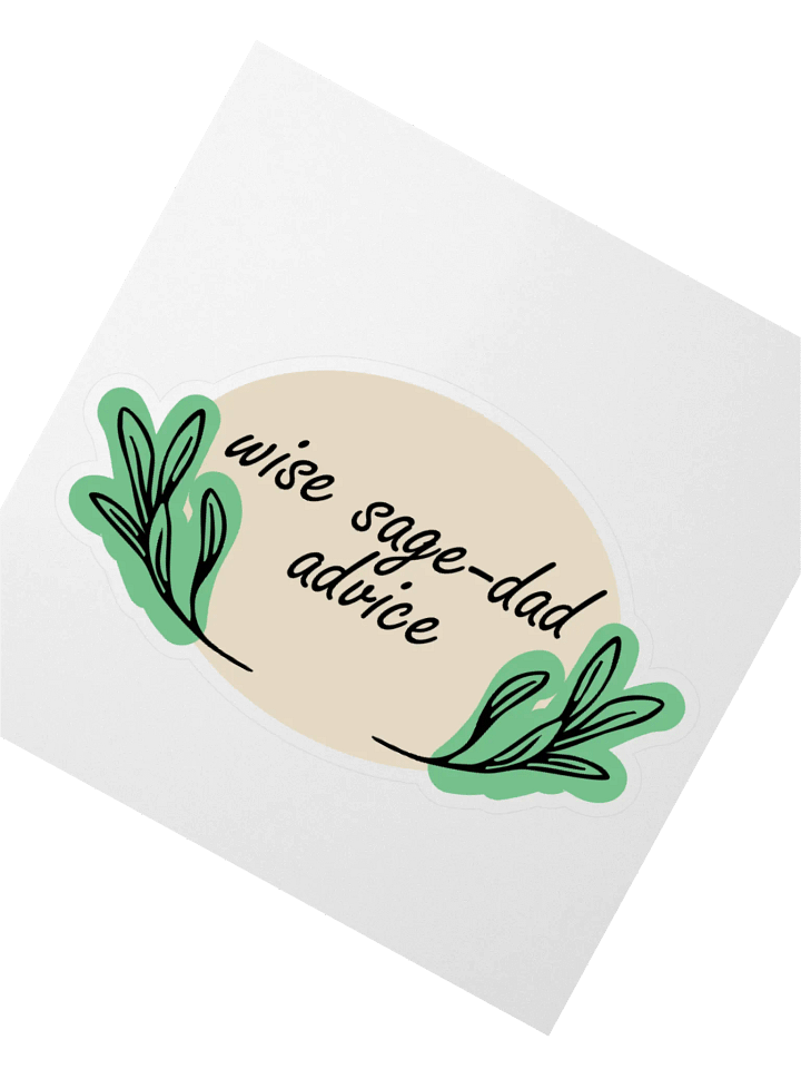Sage-Dad Sticker product image (4)