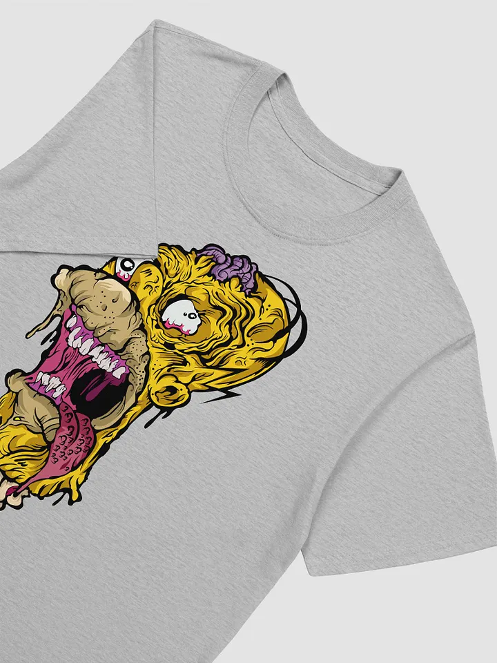 Frantic Zombie Face Unisex T-Shirt product image (2)