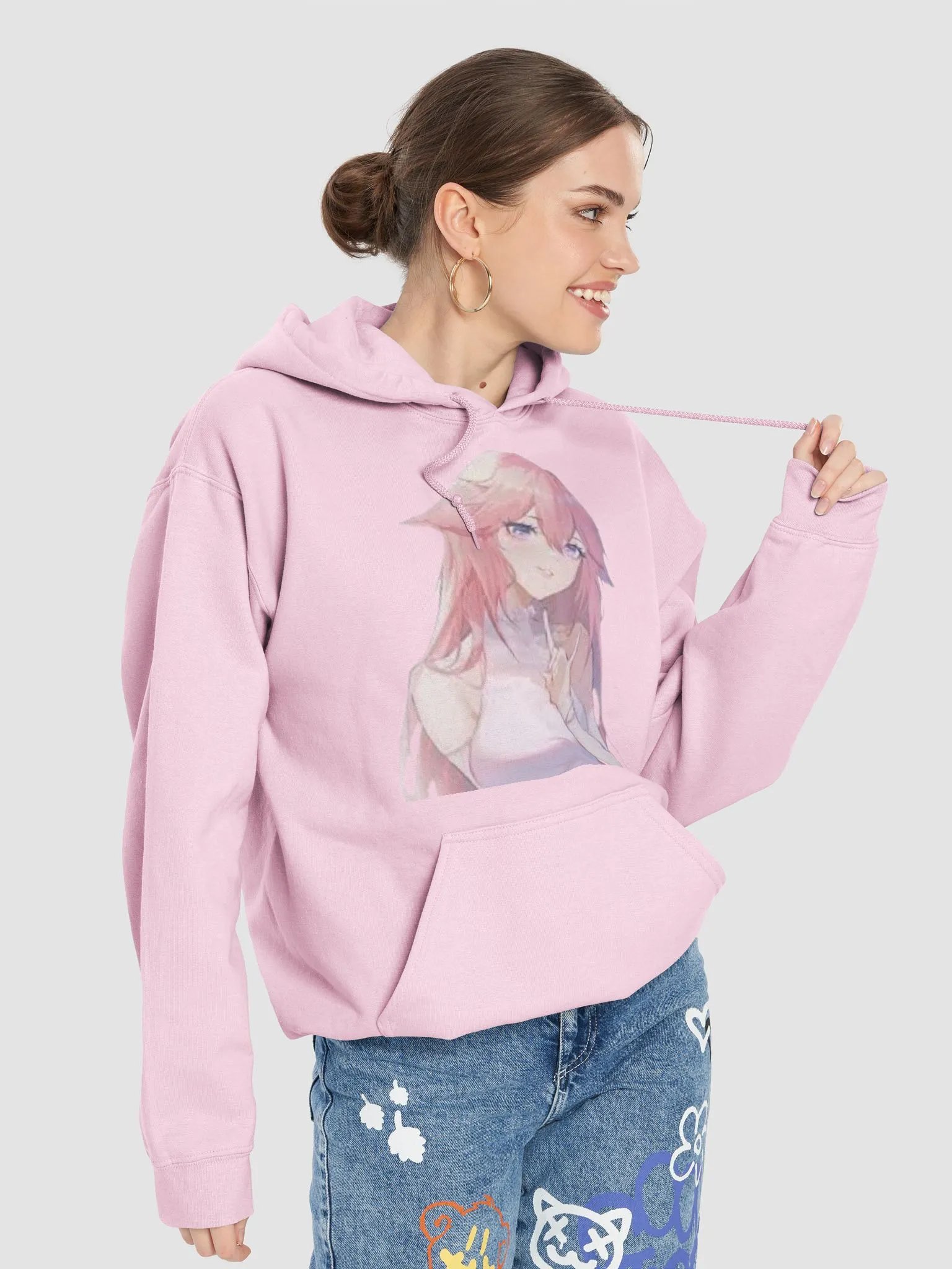 Yae Miko hoddie product image (4)