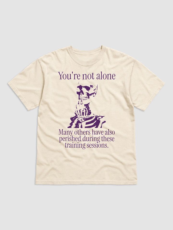 Contemplative Skeleton T-Shirt product image (1)