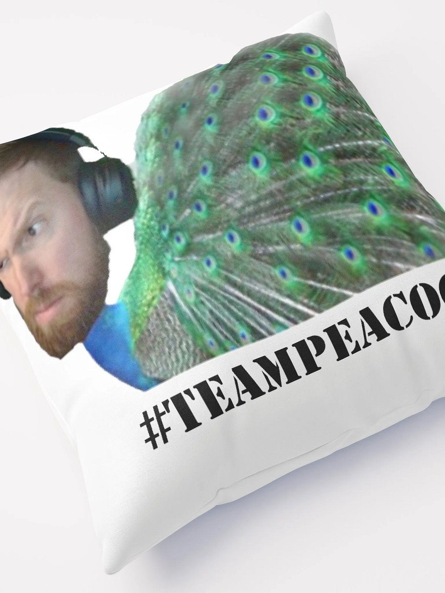 #TeamPeacock Pillow product image (4)