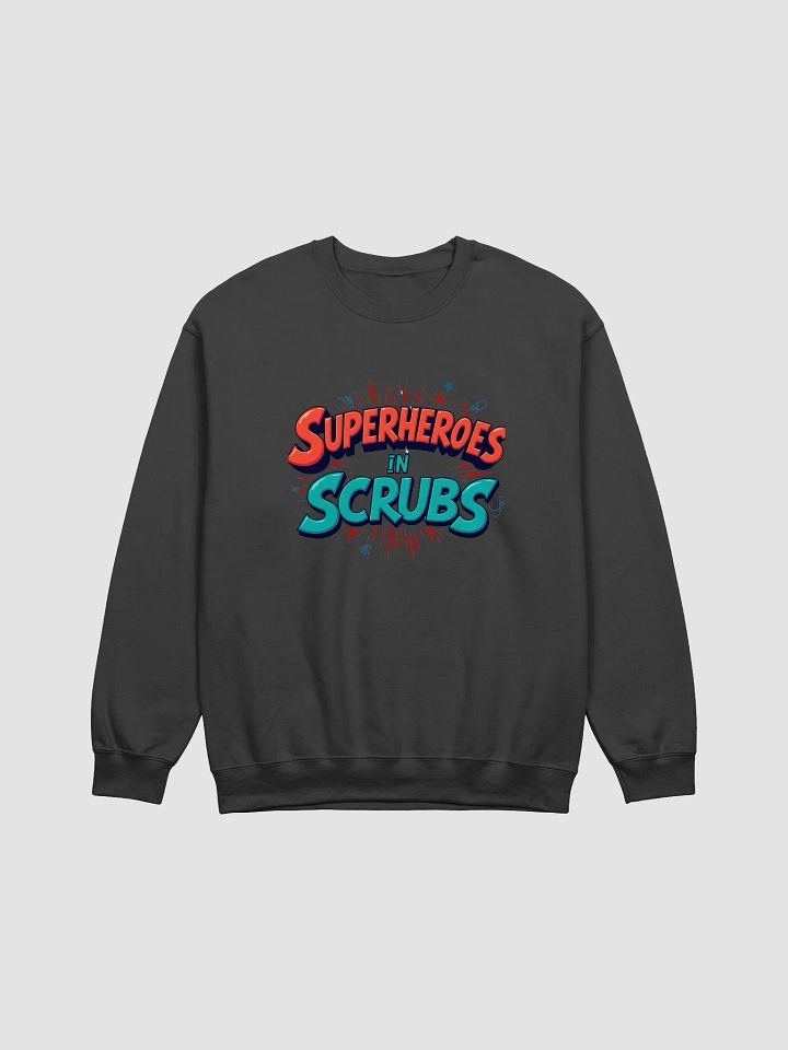Superheroes in Scrubs Graphic Crewneck product image (8)