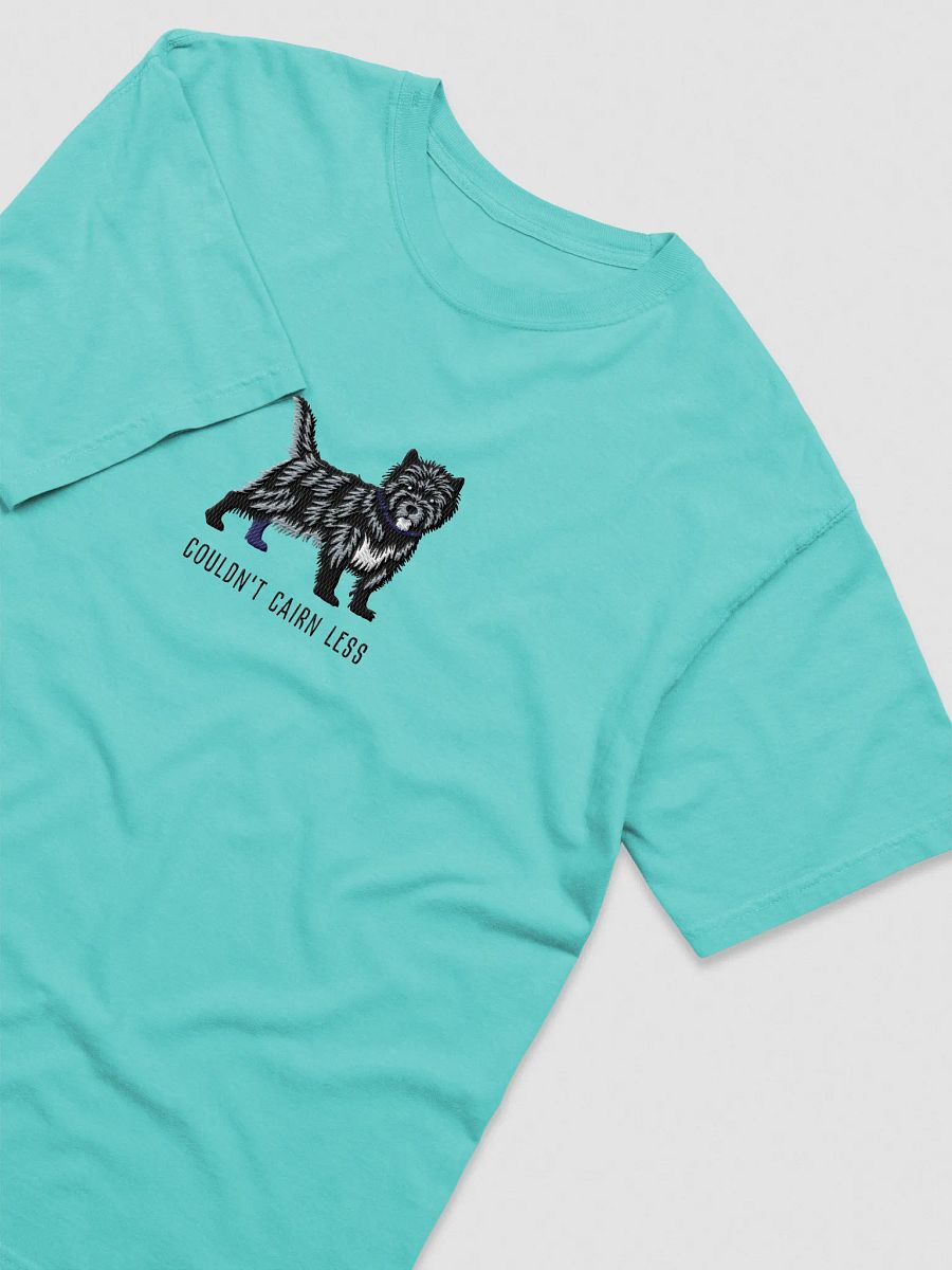 Couldn't Cairn Less T-Shirt(Embroidered) of a Cairn Terrier(Black Brindle) product image (35)