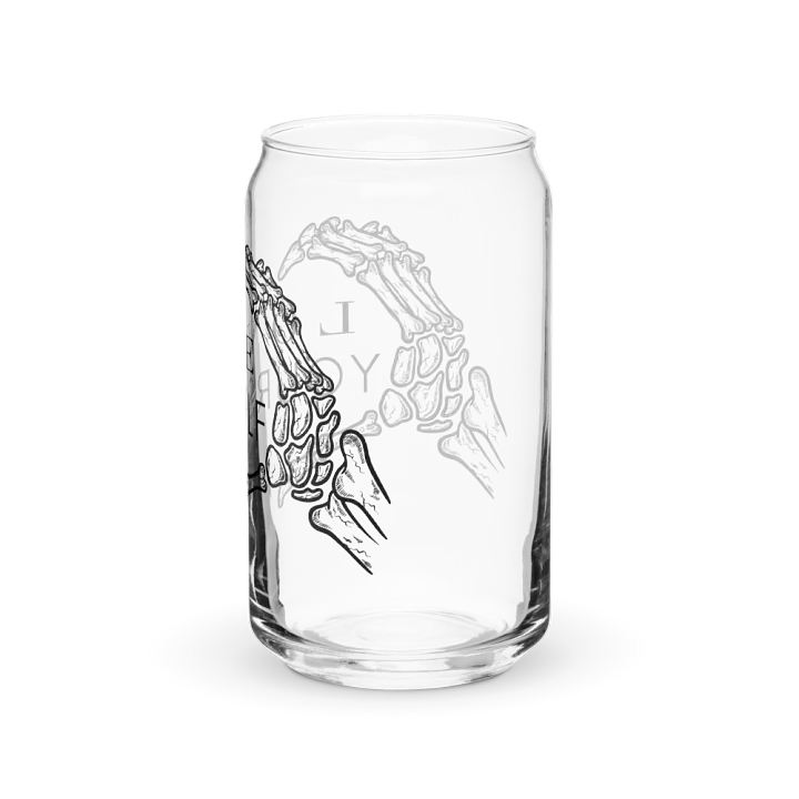 Love Yourself Skelly - Can-Shaped Glassware product image (6)