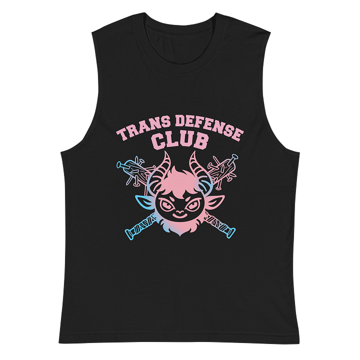 Trans Defense Club Muscle Tank product image (1)