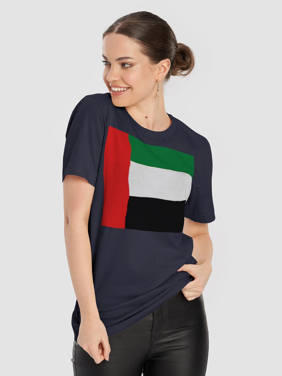 Graphic Grove Patriotic United Arab Emirates Flag Unisex Cotton T-Shirt product image (9)