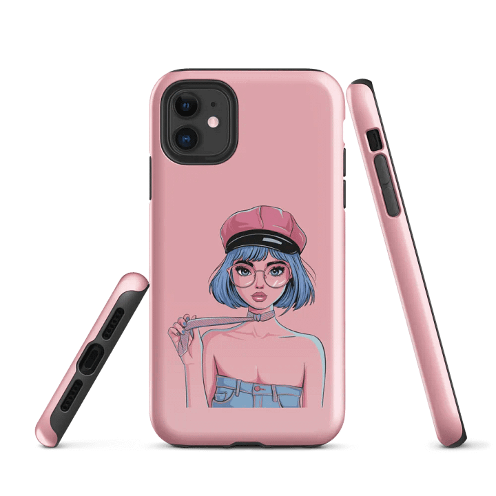 Beret Blue iPhone® Tough Case product image (1)