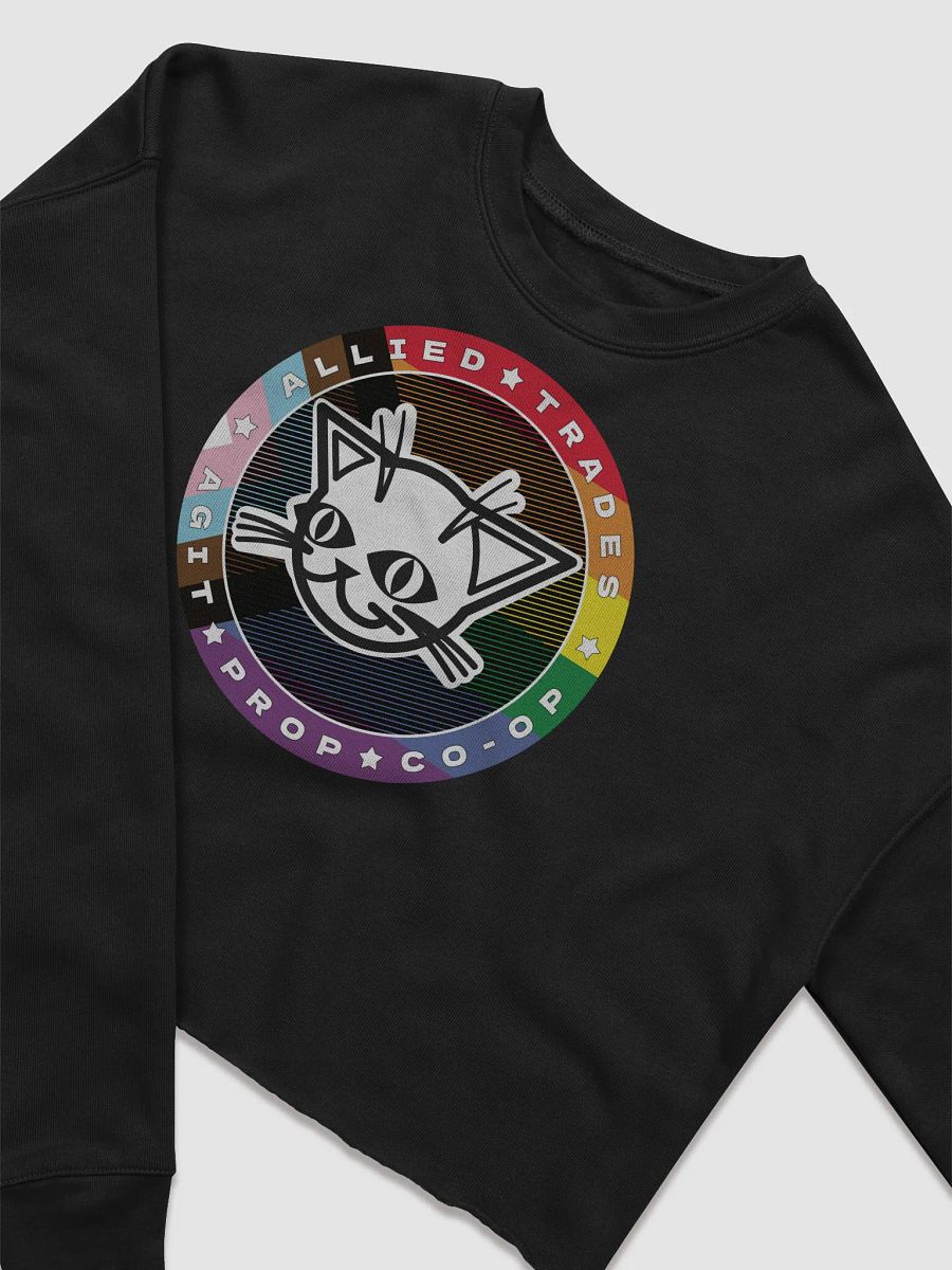 Progress Pride Allicat Midriff Sweatshirt product image (3)