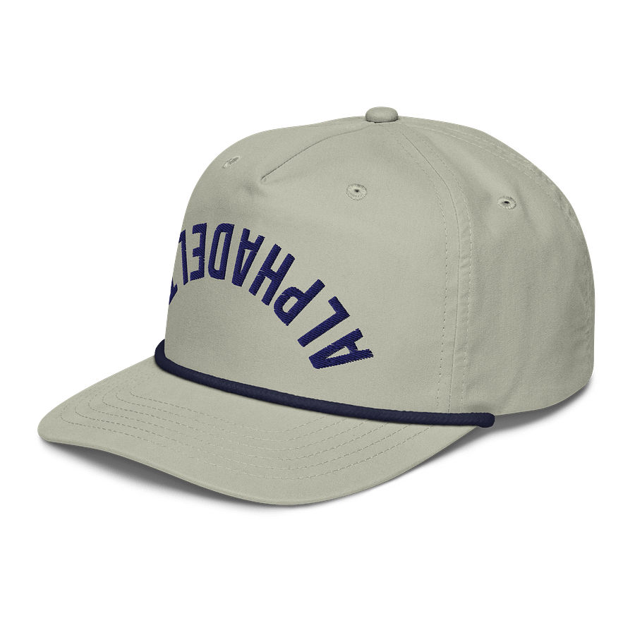 ALPHADELTS Bold Blue Golf Rope Cap product image (6)