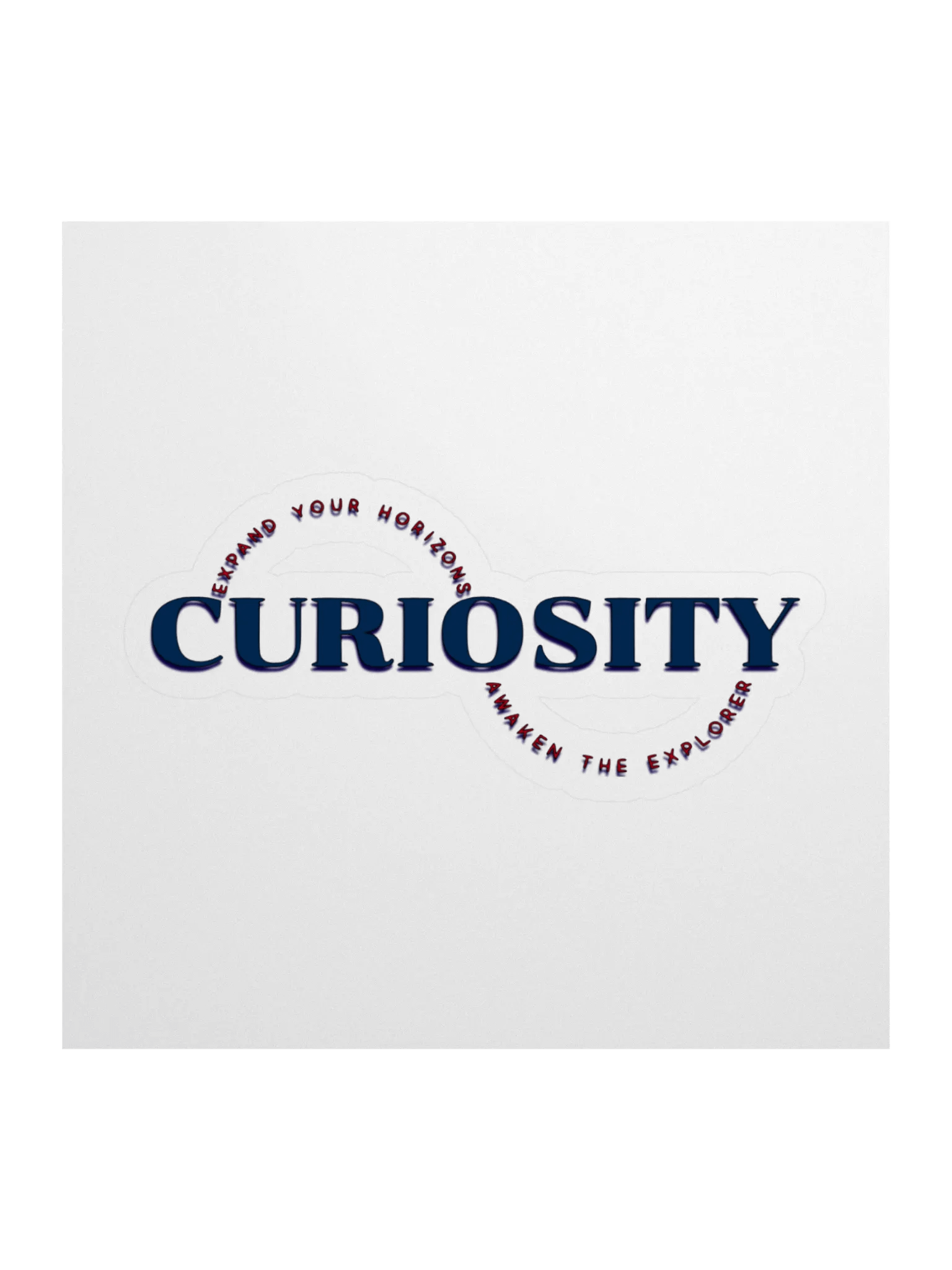 Curiosity Circle Kiss Cut Stickers product image (1)
