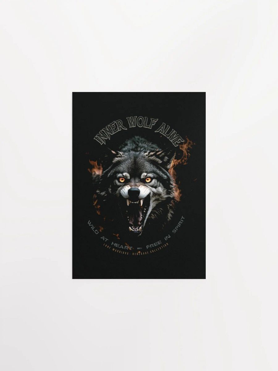 Inner Wolf is alive! ( Matte Paper Poster ) product image (1)