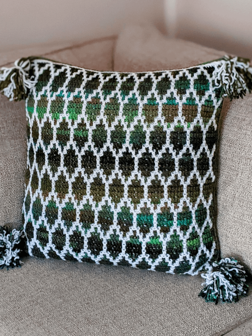 Surfside Mosaic Pillow Crochet Pattern product image (4)