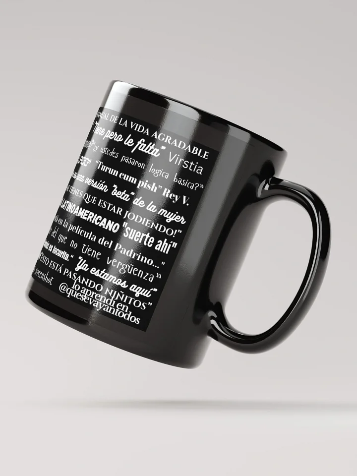 La taza Negra de frases product image (4)